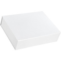 Коробка белая из картона KOFFER