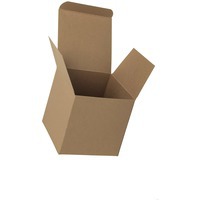 Коробка подарочная CUBE; 9*9*9 см; коричневый