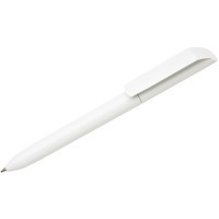 Ручка шариковая FLOW PURE, белый, пластик
