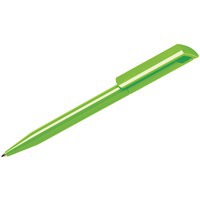 Фотография Ручка шариковая ZINK, зеленый неон, пластик