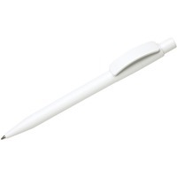 Ручка шариковая PIXEL, белый, непрозрачный пластик