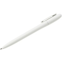 Фотка Ручка шариковая BAY, белый, непрозрачный пластик