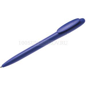 Фото Ручка шариковая BAY, синий, непрозрачный пластик