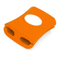 Органайзер оранжевый из пластика для проводов SNAPPI