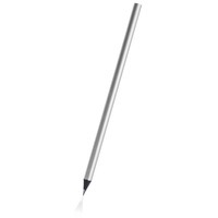Пастельный карандаш простой KARPEL, серебристый, 17,7 см, дерево