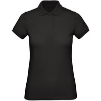 Рубашка поло женская крутая INSPIRE черная, S