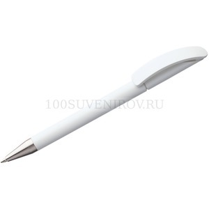 Фото Шариковая ручка белая из пластика Prodir DS3 TPC