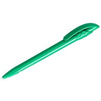 Ручка шариковая зеленая из пластика GOLF SOLID