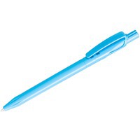 Ручка шариковая голубая из пластика TWIN SOLID
