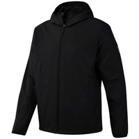 Фотка Куртка мужская Outdoor Fleece Lined Jacket с капюшоном, черная XL, дорогой бренд Reebok