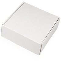 Коробка подарочная белая из картона ZAND квадрат
