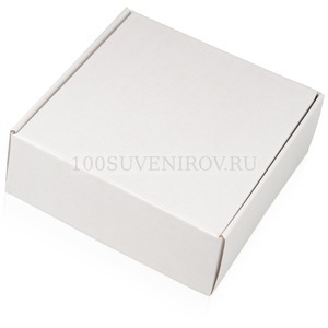 Фото Подарочная коробка белая из картона ZAND квадрат