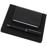 Фото Подарочный набор: блокнот А7, ручка шариковая, бренд Hugo Boss