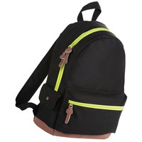 Рюкзак нестандартный PULSE, черный/зеленый, V16 литров