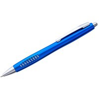 Ручка шариковая синяя из пластика BARRACUDA