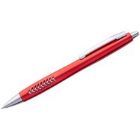 Ручка шариковая красная из пластика BARRACUDA