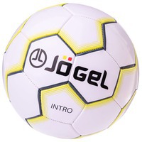 Футбольный мяч Jogel Intro и из кожи