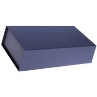 Коробка синяя из картона DREAM BIG