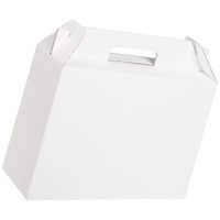 Коробка сборная для упаковки In Case L, белый и трехслойные коробки с нанесением