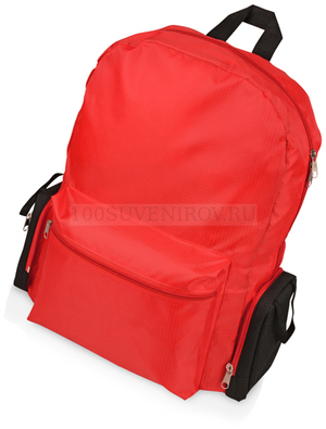 Фото Красный рюкзак FOLD-IT складной под термотрансфер