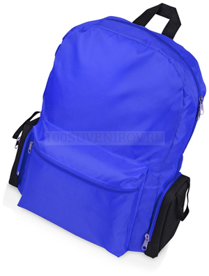Фото Синий рюкзак FOLD-IT складной с термотрансфером