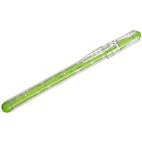 Ручка шариковая зеленая из пластика "ЛАБИРИНТ"