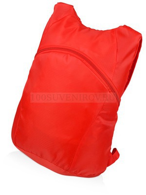 Фото Складной рюкзак красный COMPACT для термотрансфера