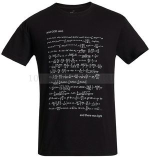 Фото Качественная футболка "ДА БУДЕТ СВЕТ" с люминесцентным принтом, размер M