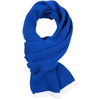 Шарф Amuse, синий с белым и хомуты шарфы
