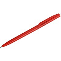 Ручка красная из пластика овая шариковая REEDY
