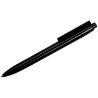 Ручка черная из пластика овая шариковая MASTIC