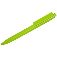 Ручка зеленая из пластика овая шариковая MASTIC
