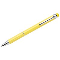 Ручка металлическая шариковая, желтый