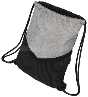 Фото Спортивный рюкзак-мешок (серый, графит)