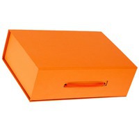 Коробка оранжевая из картона MATTER