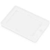Коробка белая прозрачный из пластика для флешки CELL