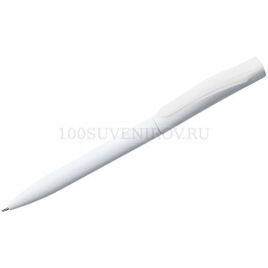 Фото Шариковая ручка белая из пластика PIN