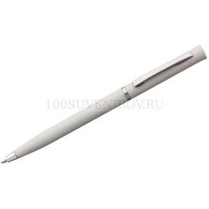 Фото Шариковая ручка серая из пластика EURO CHROME