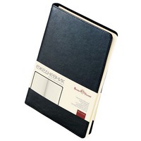 Стильный недатированный ежедневник MILANO А5 с гибкой обложкой с декоративной строчкой, 13,5 х 21,5 х 1,3 см
