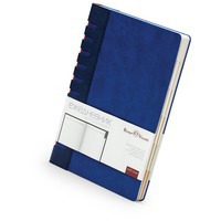 Ежедневник недатированный с индексами А5 «Bergamo», синий