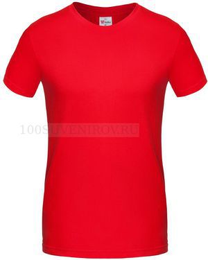Фото Красная футболка T-BOLKA 180 с флексом, размер L