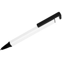 Ручка-подставка металлическая «Кипер Q», белый/черный
