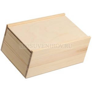 Фото Деревянный деревянный ящик LOCKER, малый, неокрашенный