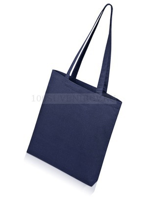 Фото Темно-синяя сумка из хлопка из плотного хлопка CARRYME 210