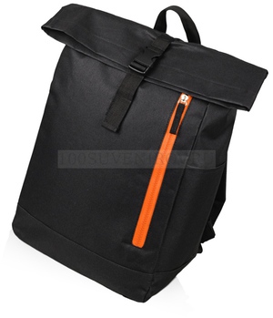 Фото Рюкзак-мешок «Hisack» (черный, оранжевый)