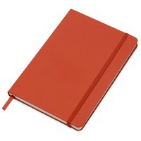 Набор подарочный красный из пластика Vision Pro soft-touch с ручкой и блокнотом А5