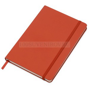 Фото Подарочный набор красный из пластика Vision Pro soft-touch с ручкой и блокнотом А5