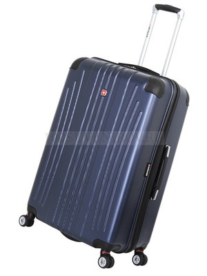 Фото Фирменный чемодан RIDGE на колесиках, 92л, швейцарский бренд «Wenger» (синий)