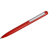 Ручка красная из металла ическая шариковая SKATE