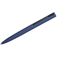 Ручка шариковая синяя из пластика BEVEL